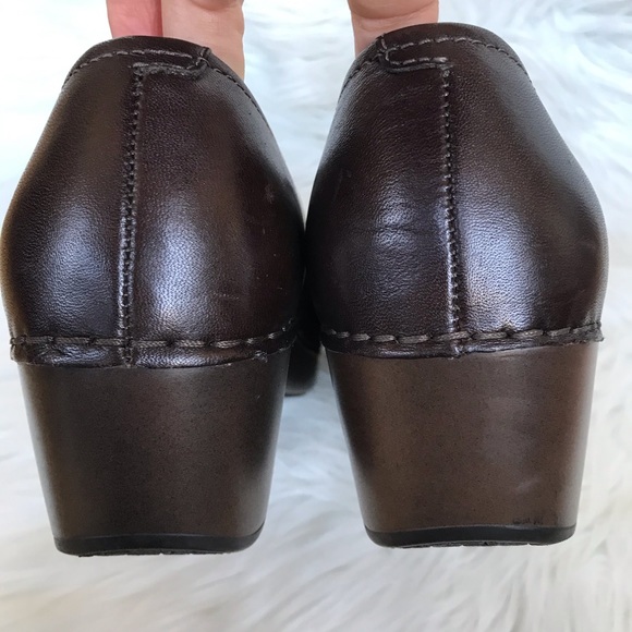 Dansko Women’s Jane Clog Brown Leathet NWOT 39 - Picture 8 of 8